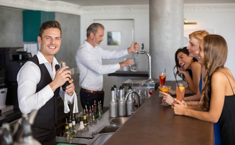 bartender making cocktail v2