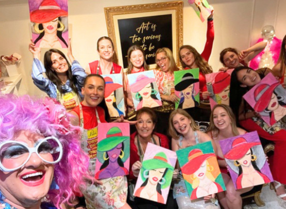 Drag and Draw House of Hens