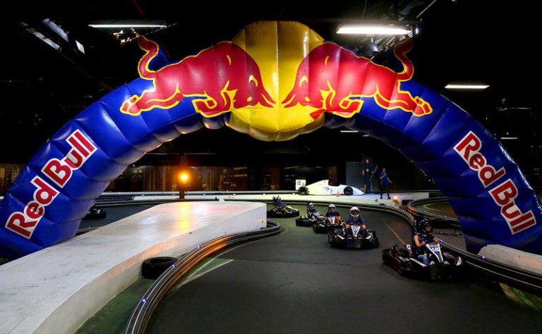 go karts inside hens 
