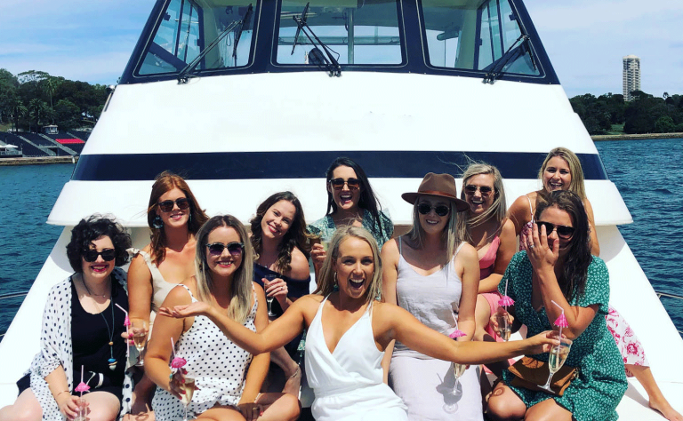 hens party boat platinum